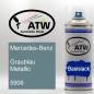 Preview: Mercedes-Benz, Graublau Metallic, 5906: 400ml Sprühdose, von ATW Autoteile West.